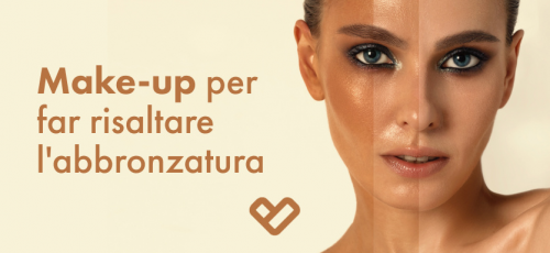 make up che risalta l abbronzatura